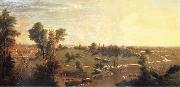 George Loring Brown View of Central Park Spain oil painting artist